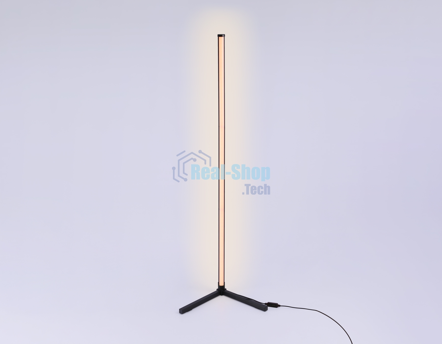 Светильник Ambrella light FL8022 BK черный LED 15W RGB D32*1250 (ПДУ РАДИО 2.4G)
