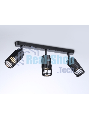 Светильник Ambrella light TN51690/3 BK черный GU10/3 260*60*180