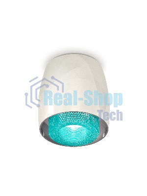 Светильник Ambrella Light XS1143011 PSL/BL серебро полированное/голубой MR16 GU5.3 (C1143, N7194)