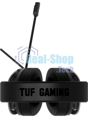 Гарнитура ASUS TUF Gaming H3 чёрный/серый, проводная, mini jack 3.5 мм, регулятор громкости, отключаемый микрофон