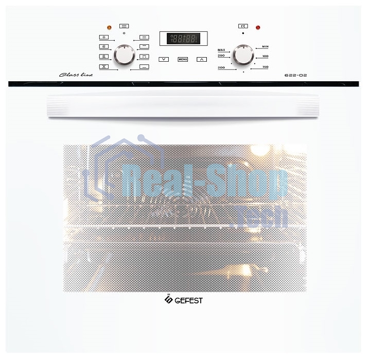 Духовой шкаф электрический Gefest ДА 622-02 Б, встраиваемый (белый)