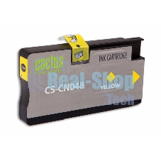 Картридж струйный Cactus CS-CN048 №951XL желтый (26 мл) для HP OfficeJet 251dw Pro, 276dw Pro, 8100 Pro, 8100e, 8600 Pro (N911a), 8600 Pro Plus (N911g), 8610 Pro (A7F64A), 8615 Pro, 8616 Pro, 8620 Pro
