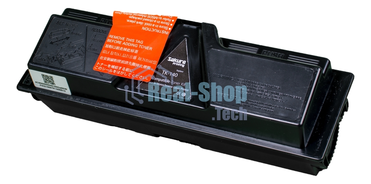 Картридж Sakura TK140/142/144 для Kyocera Mita FS-1100, черный, 4000 к