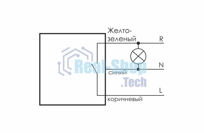 Фотореле AZH-106 (встроенный фотодатчик на плоскость 230В 16А 1 перекл. IP65) F&F EA01.001.002