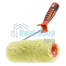 Валик в сборе Matrix полиакрил для фасад.раб. с двухкомп.руч., 180мм, ворс 18мм, D 48мм, D руч.6мм