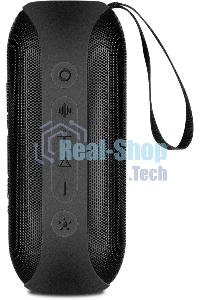 Портативная акустика Sven PS-165, черный (16 Вт, Waterproof (IPx6), TWS, Bluetooth, microSD, 3000мА*ч)