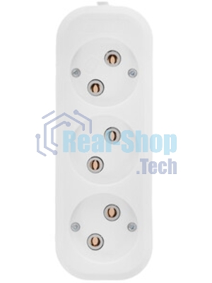Удлинитель бытовой Smartbuy (SBE-10-3-03m-N) 3 гн х 3,0 м белый