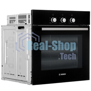 Духовой шкаф Bosch HBF011BA1T Serie 2, черный, класс энергоэффективности А, 4 режима,71 литр, сделано в Турции