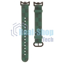 Ремешок для смарт-часов Xiaomi Smart Band 8 Checkered Strap Green 