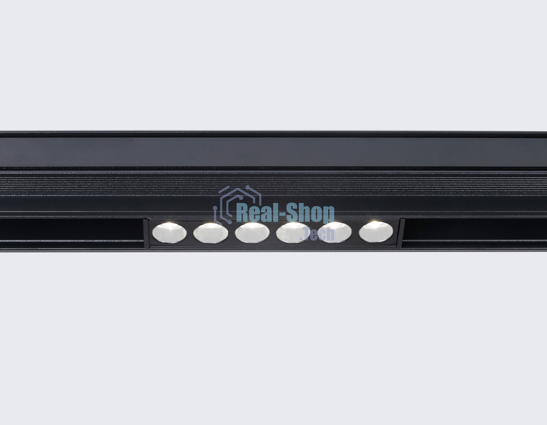 Светильник трековый светодиодный GL4019 BK черный IP20 6W 4200K 48V 24° 115*22*45