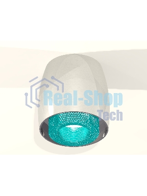 Светильник Ambrella Light XS1143011 PSL/BL серебро полированное/голубой MR16 GU5.3 (C1143, N7194)