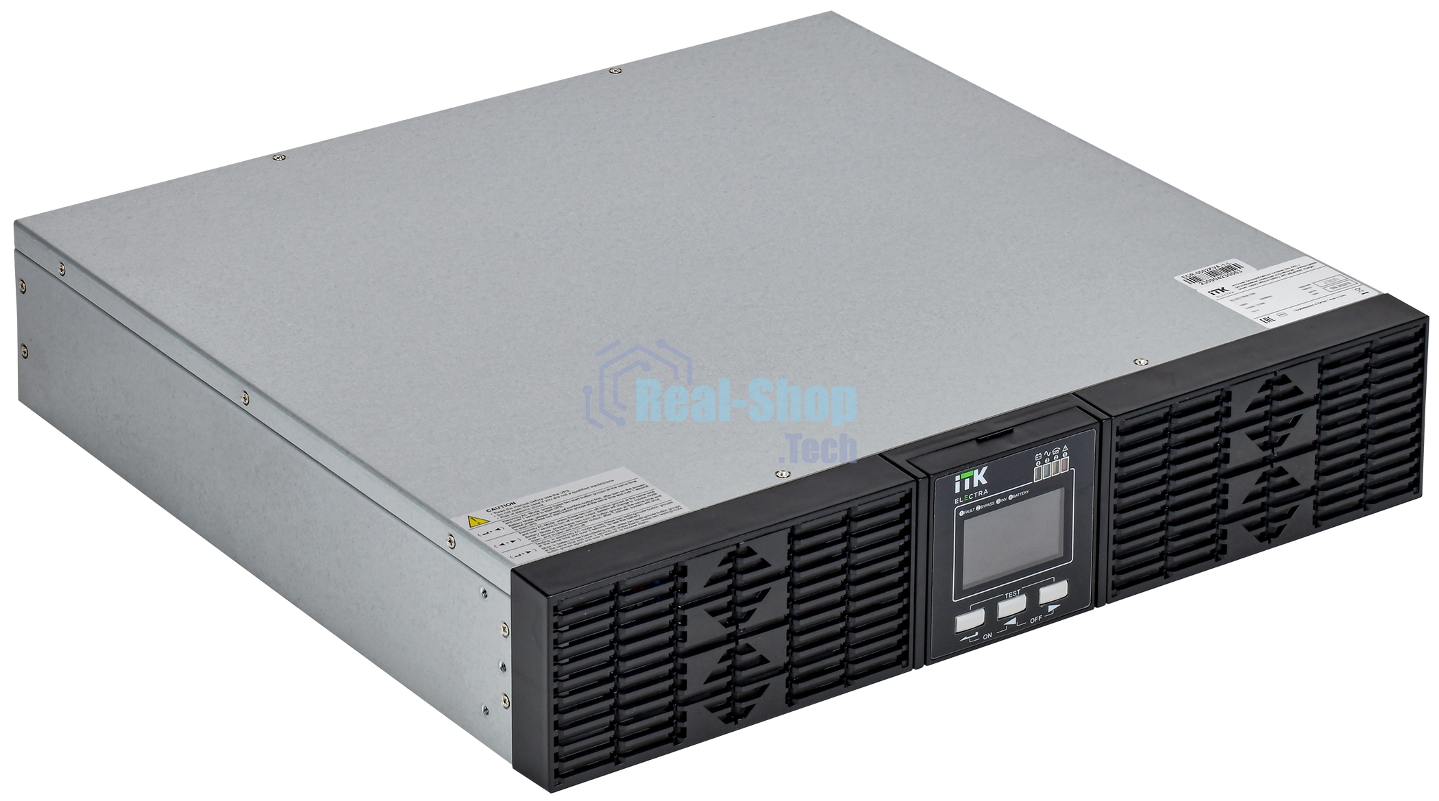 Источник бесперебойного питания ITK Online Rackmount EOR-0003KVA-1-006 / 3000 ВА / 3000 Вт / 6 x IEC 320 C13