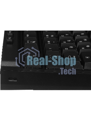 Клавиатура MSI STRIKE Pro W Silent механическая серый/черный USB Multimedia for gamer LED (подставка для запястий) (S11-43RU210-CLA)