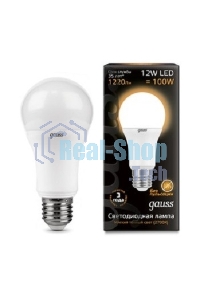 Лампа светодиодная Gauss LD102502112LED A60 globe 12W E27 2700K