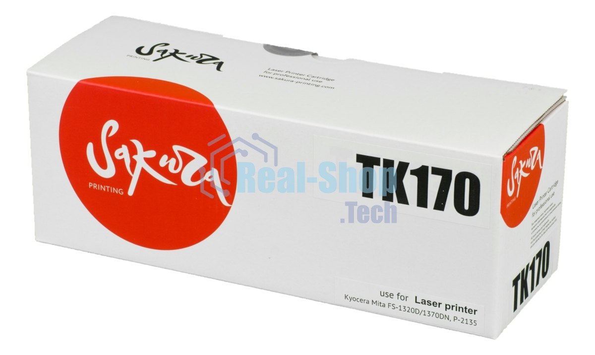 Картридж Sakura TK170/171/172/174 для Kyocera Mita FS-1320D/1370DN, P-2135 черный, 7200 к.