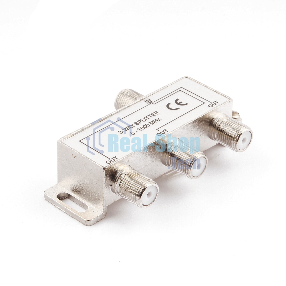 Разветвитель на 3 телевизора, Cablexpert AS-TV-03, 5-1000MHZ