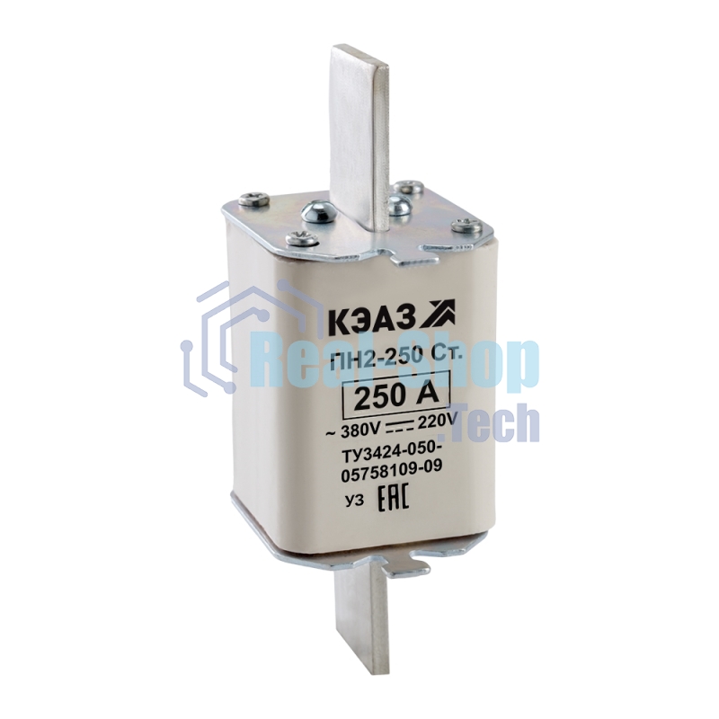 Вставка плавкая ПН2 250 С 100А У3 КЭАЗ 120117