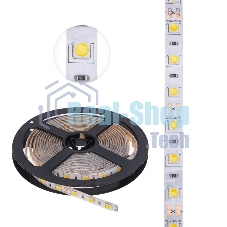 Лента светодиодная 3 м 12 В 5050 2700 К IP65 60 LED/м для БП с клеммами LAMPER