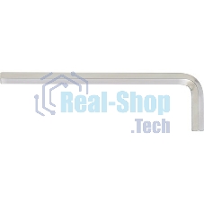 Ключ имбусовый HEX Сибртех, 6 мм, 45x, закаленный, никель