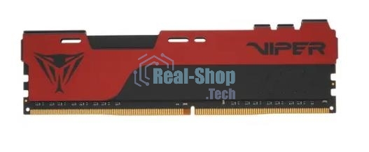 Оперативная память Patriot Viper Elite II, DDR4, 8GB (1x8 GB), 2666 MHz, CL16, DIMM, радиатор, красный