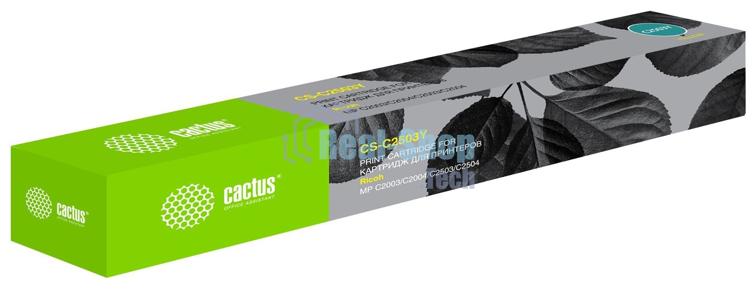 Картридж лазерный Cactus CS-C2503Y желтый (9500 стр.) для Ricoh Aficio MP C2003SP/MP C2004ASP/MP C2011SP