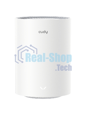 Бесшовный Mesh роутер Cudy M1800 (M1800 1-PACK) AX1800 10/100/1000BASE-TX/Wi-Fi белый