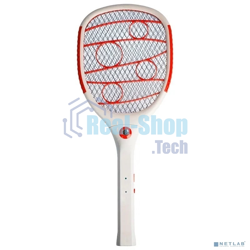 Мухобойка электрическая Rexant 1000В, фонарик+аккумулятор ПРОФИ (0420)