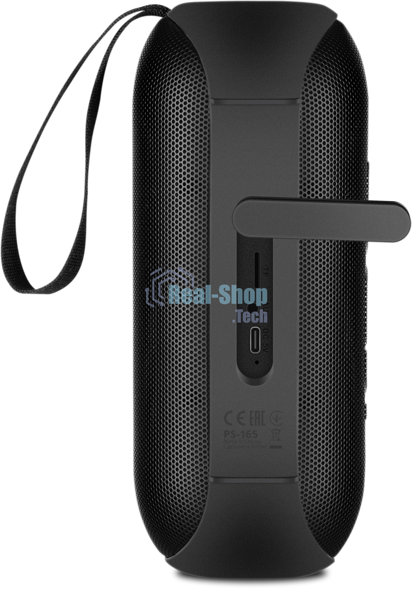 Портативная акустика Sven PS-165, черный (16 Вт, Waterproof (IPx6), TWS, Bluetooth, microSD, 3000мА*ч)