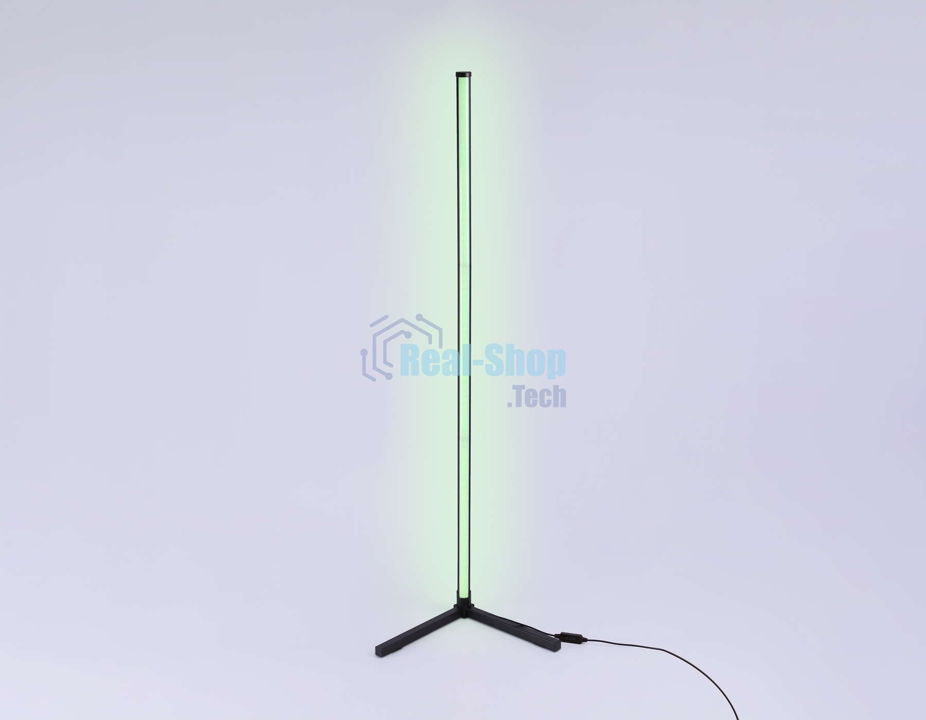 Светильник Ambrella light FL8022 BK черный LED 15W RGB D32*1250 (ПДУ РАДИО 2.4G)