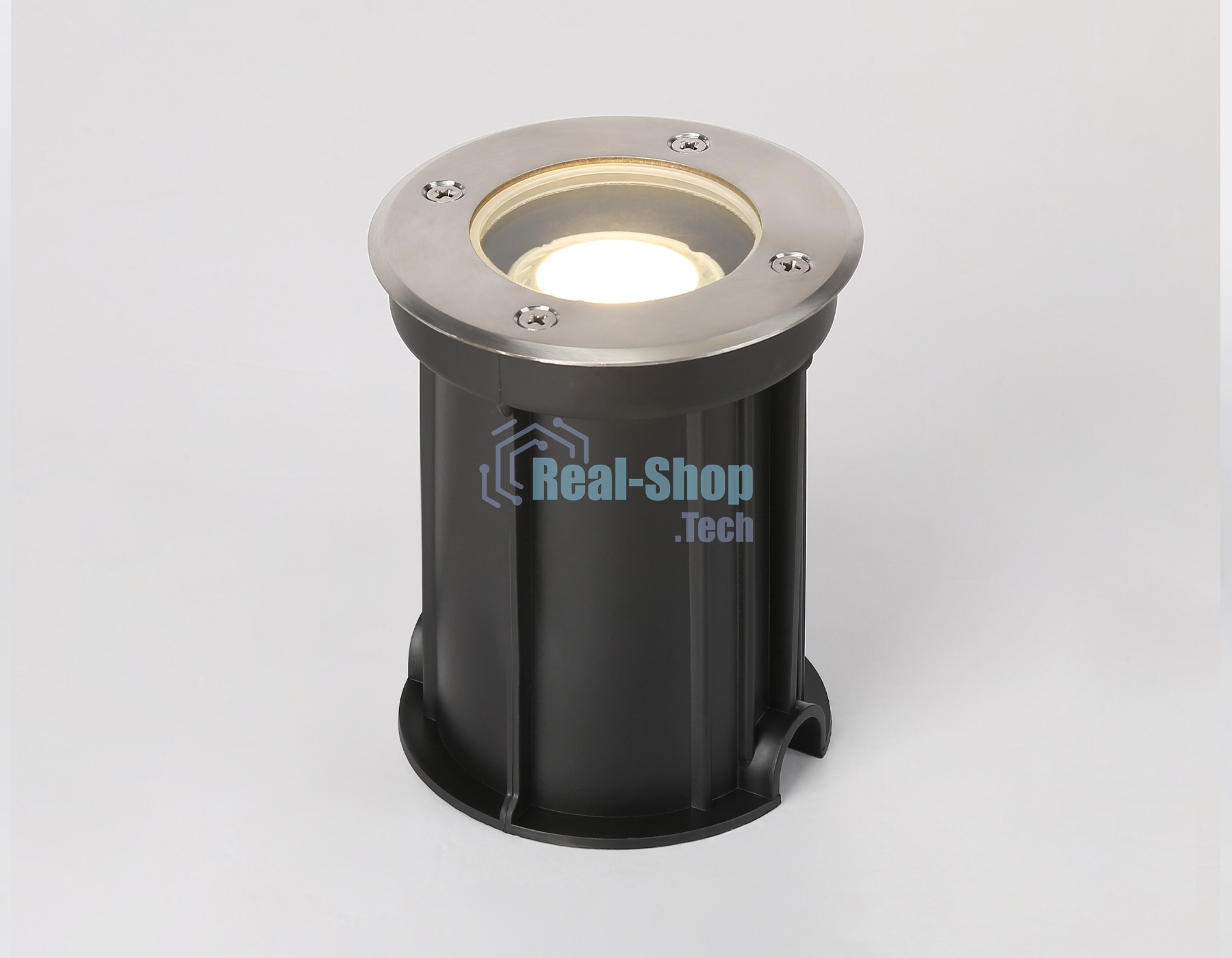 Светильник Ambrella light ST6511 BK черный IP67 GU10 max 35W D108*135