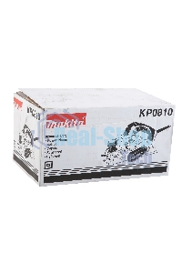 Рубанок Makita KP0810 Рубанок,850Вт,16000об\м,ширина-82мм,глуб-4мм,3.2кг,кор,парал упор