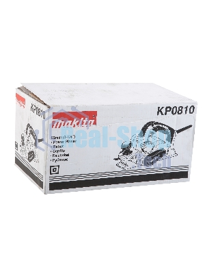 Рубанок Makita KP0810 850 Вт,16000 об\м, ширина-82мм, глуб-4мм, 3.2кг, кор, парал упор