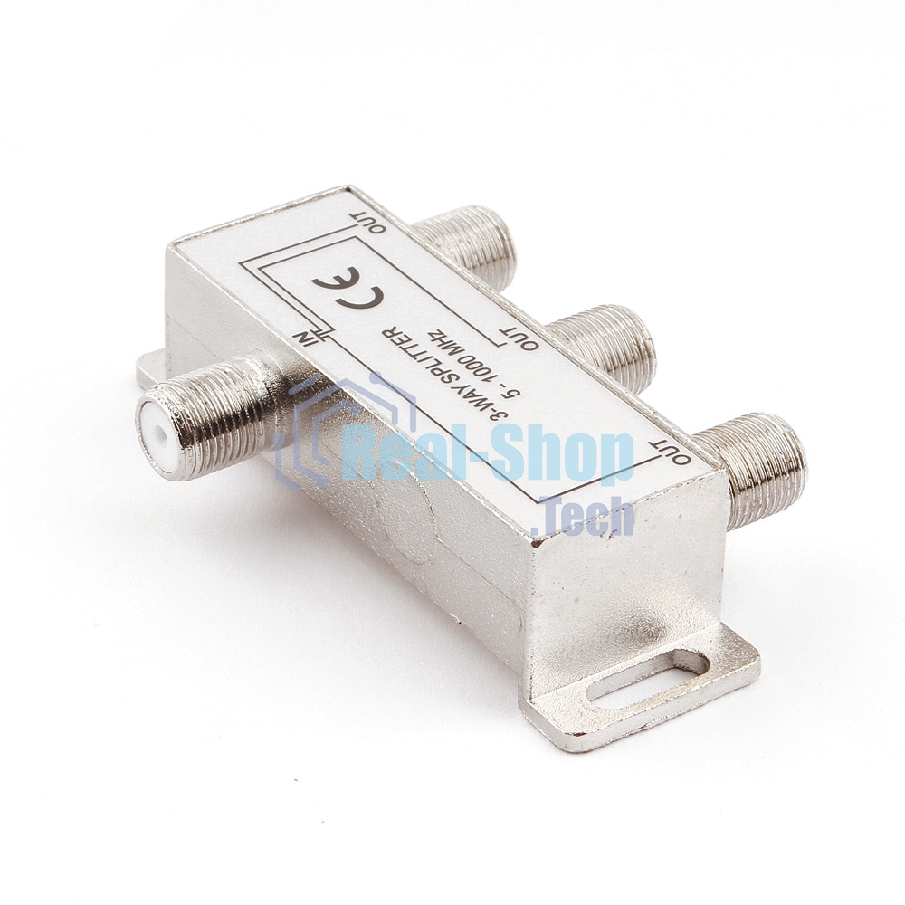 Разветвитель на 3 телевизора, Cablexpert AS-TV-03, 5-1000MHZ