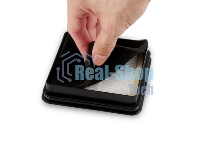 Пылесос Centek CT-2535 красный/черный, 350/2000 Вт, уборка сухая, пылесборник контейнер, 1,5 л