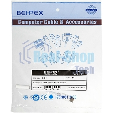 Адаптер для наушников USB Type-C (m)/Jack 3.5 (f) 0.05м. белый