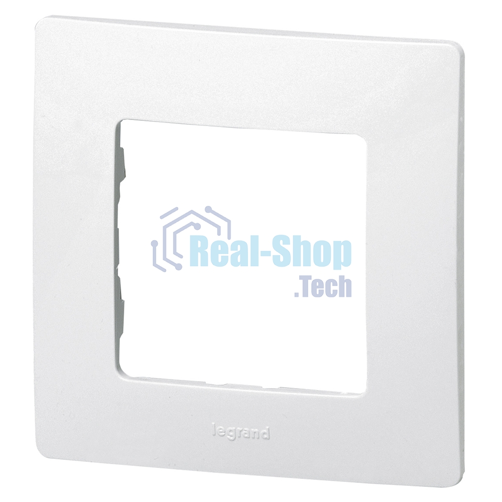 Рамка 1пост, белый ETIKA