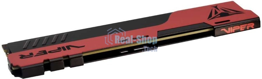 Оперативная память Patriot Viper Elite II, DDR4, 8GB (1x8 GB), 3200 MHz, CL18, DIMM, радиатор, красный/черный