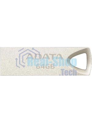 Флешка USB ADATA UV210 (AUV210-64G-RGD), 64Gb, USB 2.0, R/W 15/5, серебро