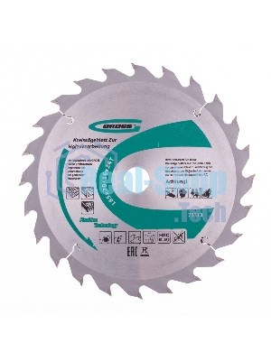 Пильный диск по дереву Gross ф185 х 20 мм, 24 зуба + кольцо 20/16мм