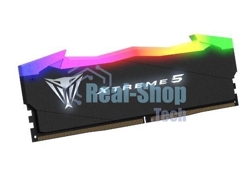 Оперативная память Patriot Viper Xtreme 5, DDR5, 32GB (2x16GB), 8200MHz, CL38, DIMM, с радиаторами, черный