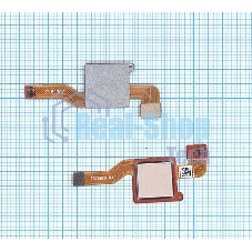 Шлейф со сканером отпечатка пальца для Xiaomi Redmi Note 5 Pro золотой