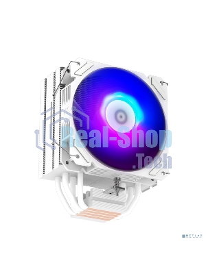 Кулер ZALMAN CNPS9X PERFORMA WHITE ARGB, 120мм FAN, 4 HEAT PIPES, 4-PIN PWM, 700-1800 RPM, 28DBA MAX, HYDRO BEARING, FULL SOCKET SUPPORT
