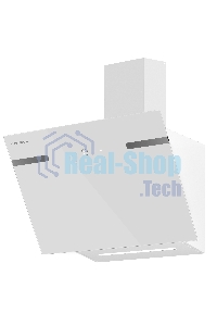 Вытяжка каминная Maunfeld Amber 60 Glass белый, 60 см, 1050 куб. м/ч, 55 дБ