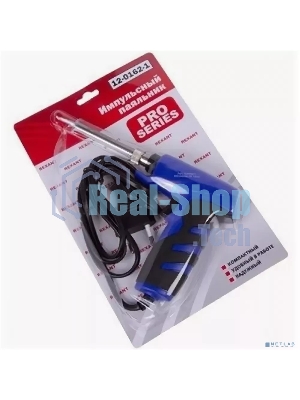 Паяльник-пистолет импульсный Rexant, керам. нагреватель, 25 Вт/130 Вт, 230 В, серия 