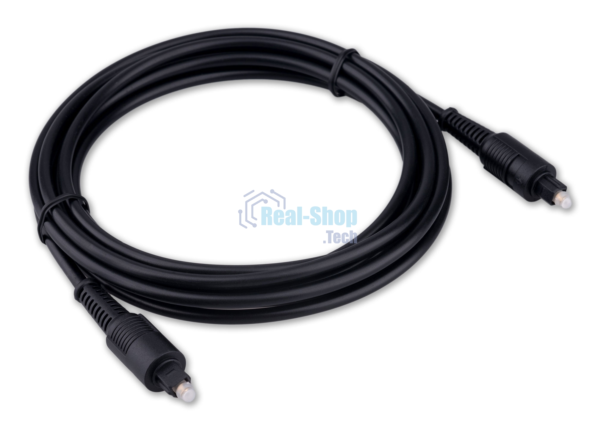 Кабель оптический Cablexpert CC-OPT-3M-N, Toslink 2xODT M/M, 3м, черный, пакет