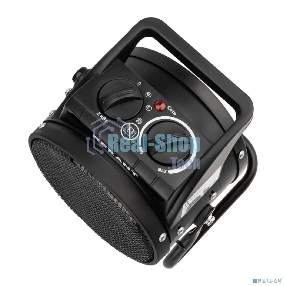 Пушка тепловая электрическая, круглая Rexant 60-0043, PTC, 2кВт