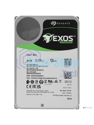 Жесткий диск Seagate Exos X24 20Tb 7200RPM SATA 512MB ST20000NM002H