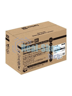 Источник бесперебойного питания ExeGate SpecialPro UNB-1000.LED.AVR.1SH.2C13 1000VA/550W, LED, AVR,1*Schuko+2*C13, металлический корпус, черный