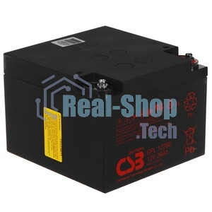 Батарея для ИБП CSB GPL-12260 (12V, 26Ah) для UPS клеммы F2