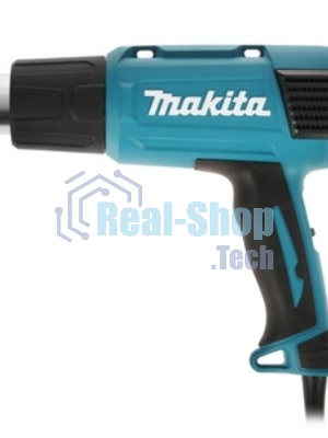 Фен Makita HG 6031 VK 1800Вт 250-500л/мин с регулировкой, с насадками, кейс